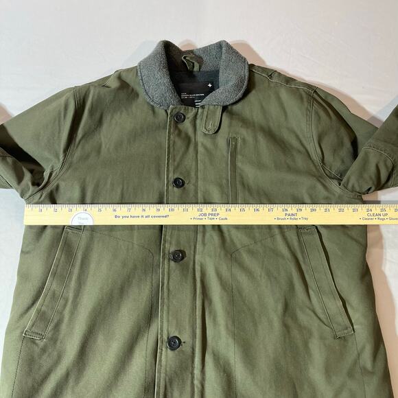 Tavik Modern Beach Culture Men’s Utility Coat Size XL Olive - Picture 14 of 16